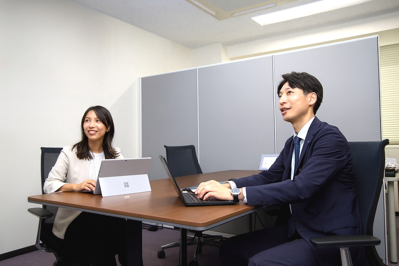 定着支援まで見据えたフォロー体制